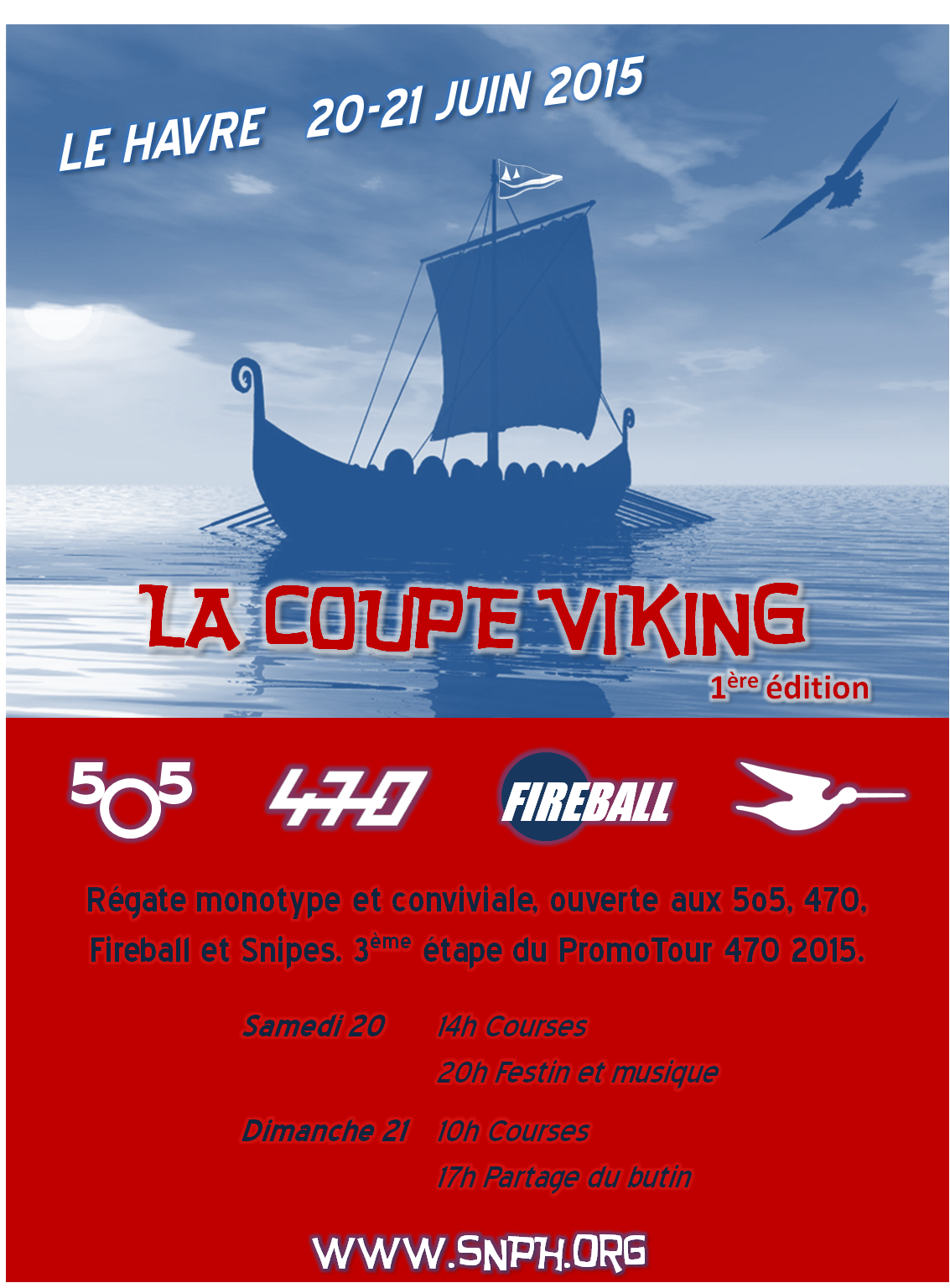 Projet Affiche Coupe Viking flyer